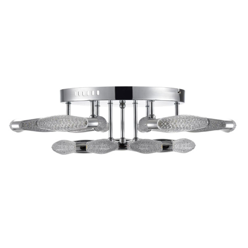 8239/9CL LEDIO LN25 000 хром, металл/пластик Люстра потолочная с ПДУ LED 120W 3000-6000K 220V RUANA фото 3