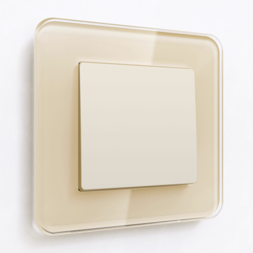 Выключатель одноклавишный проходной (айвори матовый) W1112062 фото 5 Выключатель одноклавишный проходной (айвори матовый) W1112062 фото 5