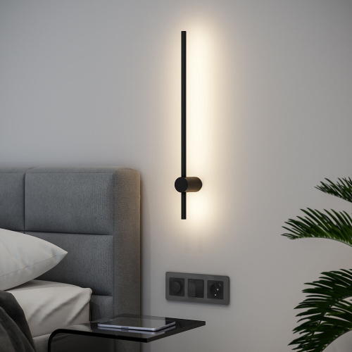Светильник настенный светодиодный Cane LED MRL LED 1115 черный фото 3 Светильник настенный светодиодный Cane LED MRL LED 1115 черный фото 3