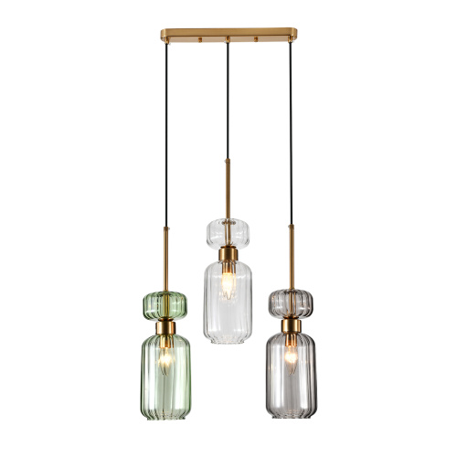 Подвесной светильник Escada 1141/3S E14*60W Clear/Green/Smoke Подвесной светильник Escada 1141/3S E14*60W Clear/Green/Smoke