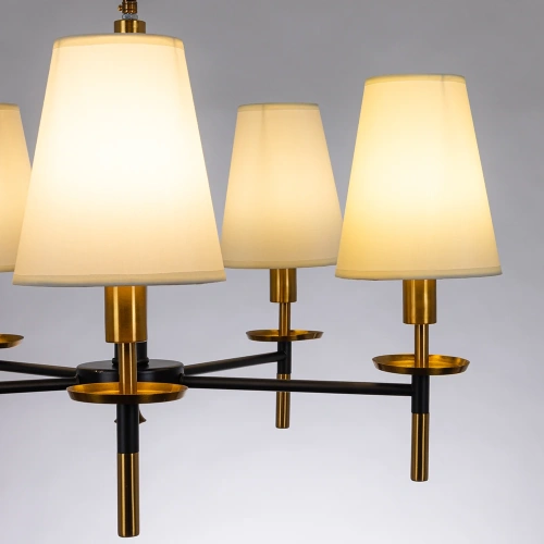 Подвесная люстра Arte Lamp RICCARDO A4075LM-5BK фото 3 Подвесная люстра Arte Lamp RICCARDO A4075LM-5BK фото 3