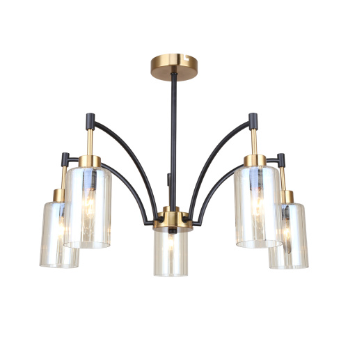 Светильник на штанге Escada 1166/5P E14*40W Brass/Black Светильник на штанге Escada 1166/5P E14*40W Brass/Black