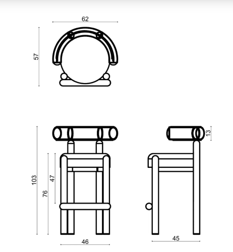 Барный стул Bold фото 5