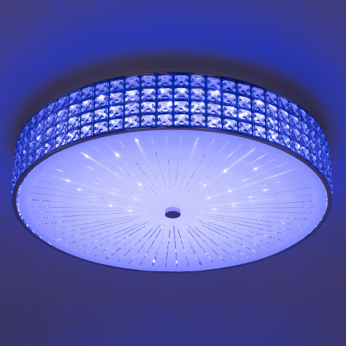 Citilux Портал CL32410G1 LED RGB Люстра хрустальная с пультом Хром фото 5 Citilux Портал CL32410G1 LED RGB Люстра хрустальная с пультом Хром фото 5