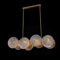 Люстра подвесная Alfa Light F4024-52 1100x300mm GD LED