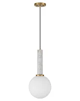 Светильник с серым мрамором "Каллауэй"