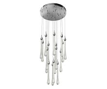 07860-18A,02 Люстра каскадная Асмер хром Led 54W