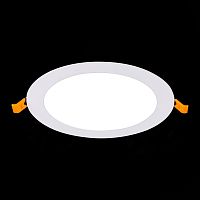 ST209.548.12 Св-к встр. Белый LED 1*12W 4000K 816Lm Ra80 110° IP20 D170xH8 90-265V Встраиваемые светильники