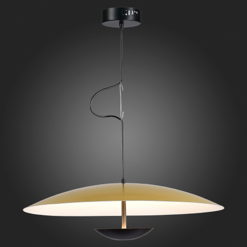 SL6502.213.01 Светильник подвесной ST-Luce Золотистый,Черный/Золотистый LED 1*40W 3000K ARMONICO фото 5