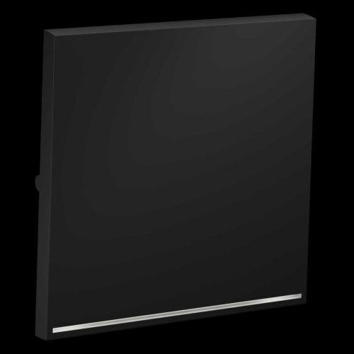 Клавиша для выключателя/переключателя одноклавишного с подсветкой S70 (графит) Voltum VLS000207 Клавиша для выключателя/переключателя одноклавишного с подсветкой S70 (графит) Voltum VLS000207