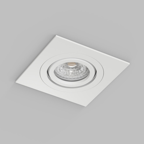 Встраиваемый влагозащищённый светильник HYDRO, IP44, до 15 Вт LED, GU10, алюминий, белый фото 7