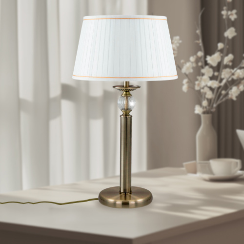 Citilux Гера CL433813 Настольная лампа с абажуром Бронза фото 8 Citilux Гера CL433813 Настольная лампа с абажуром Бронза фото 8