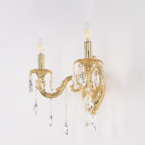 Бра с хрустальными подвесками AL7901B10/2/175 B G Bohemia Ivele Crystal (Богемия Ивеле Кристалл) фото 9