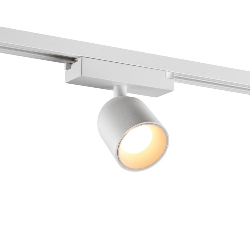 359805 PORT NT25 246 белый Светильник трековый однофазный двухжильный IP20 LED 10W 180-265V 3000К SOLETTE фото 4