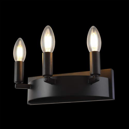 Citilux Смитсон CL470303 Бра замковое Чёрное фото 2 Citilux Смитсон CL470303 Бра замковое Чёрное фото 2