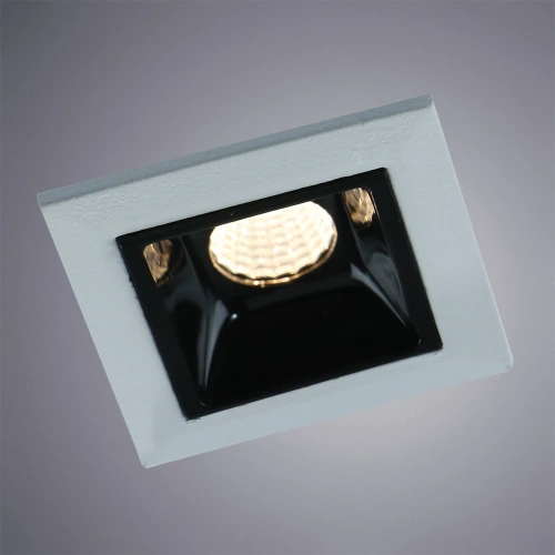 Точечный встраиваемый светильник Arte Lamp GRILL A3153PL-1BK фото 2