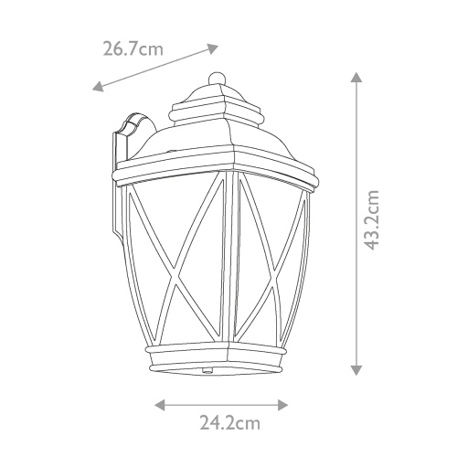 Настенный фонарь Kichler, Арт. KL-TANGIER2-L фото 2
