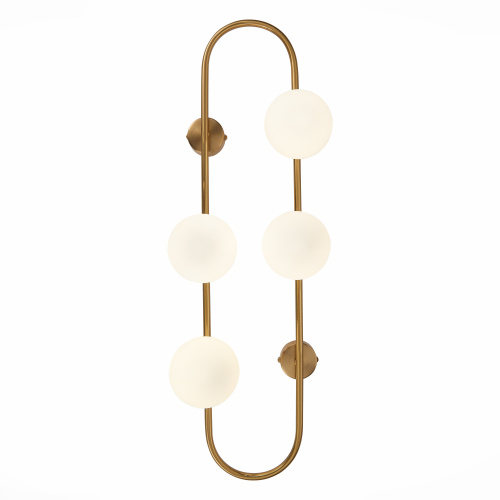 SL1149.301.04 Бра ST-Luce Латунь/Белый G9 4*5W VERA фото 5