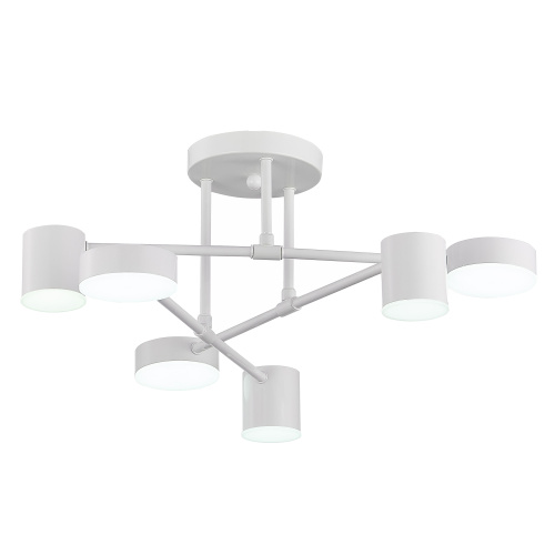 SLE201052-06 Светильник потолочный Белый/Белый LED 6*7W 4000K NOBEL фото 19