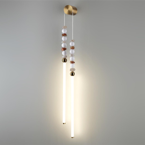 6640/16WL HIGHTECH ODL25 227 Настенный светильник бронзов/белый/металл/акрил IP20 LED 16W 3500K 220V MONELLA фото 5