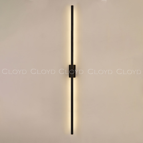 Бра Cloyd LINEAS-B W1 / выс. 100 см- 3000K - черный матовый (арт.20457) фото 3 Бра Cloyd LINEAS-B W1 / выс. 100 см- 3000K - черный матовый (арт.20457) фото 3