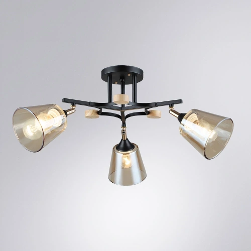 Потолочная люстра Arte Lamp GLASSY A5078PL-3BK фото 2 Потолочная люстра Arte Lamp GLASSY A5078PL-3BK фото 2