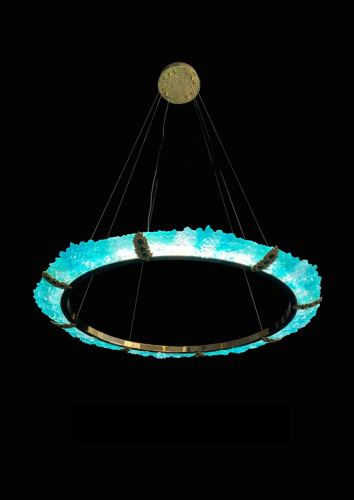 Люстра подвесная Sauvage FL1096-7PB фото 3