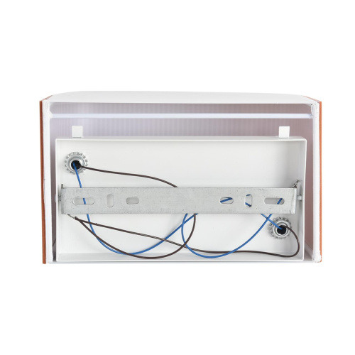 8329/2W MODERNI LN26 426 белый/кирпичный, металл/текстиль/пластик Бра E14 LED 2*10W 220V GOFERA фото 5