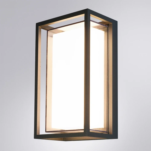 Уличный настенный светильник Arte lamp MENKAR A1332AL-1BK фото 2 Уличный настенный светильник Arte lamp MENKAR A1332AL-1BK фото 2