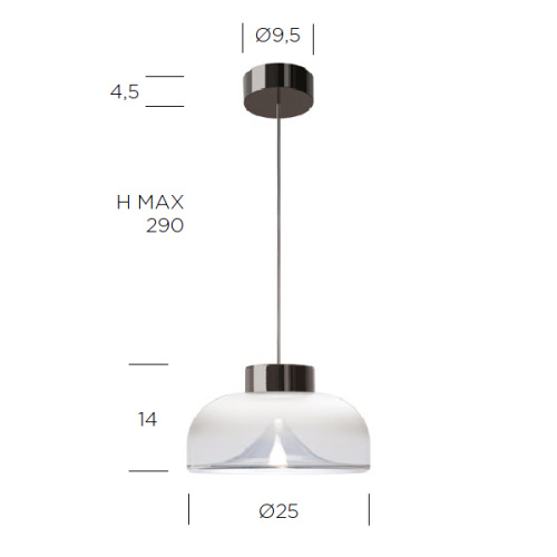 Подвесной светильник Aella Mini 25 S Clear фото 2 Подвесной светильник Aella Mini 25 S Clear фото 2