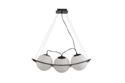 Люстра подвесная Alfa Light F3524-06 White+Black E27*3 Люстра подвесная Alfa Light F3524-06 White+Black E27*3