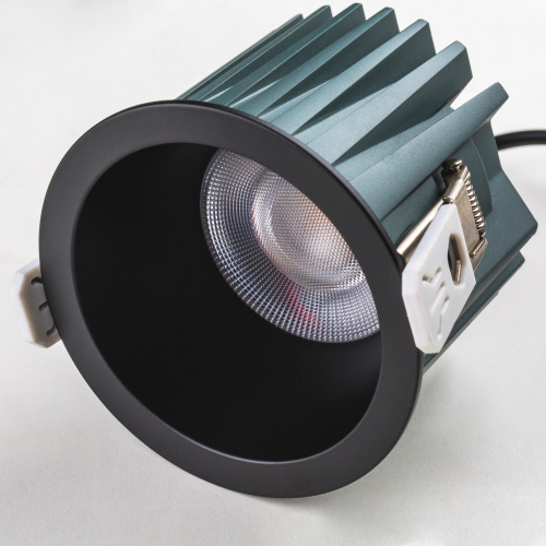 385347 Светильник CICLONE CYL 12W LED 923LM 36G ЧЕРНЫЙ 4000K IP44 фото 5