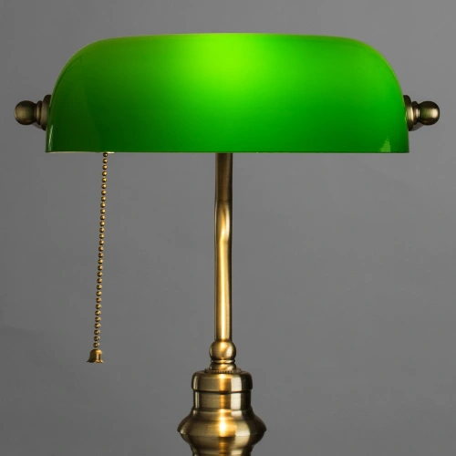 Кабинетная настольная лампа Arte Lamp BANKER A2492LT-1AB фото 3