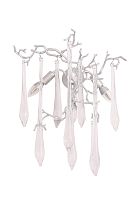 Crystal Lux Бра Crystal Lux REINA AP3 SILVER PATINA