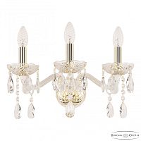 Бра хрустальные 107B/3/165 G Bohemia Ivele Crystal (Богемия Ивеле Кристалл)