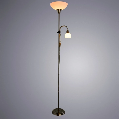 Торшер Arte Lamp DUETTO A9569PN-2AB фото 2 Торшер Arte Lamp DUETTO A9569PN-2AB фото 2