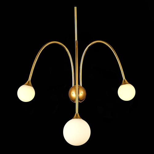 SL1187.201.03 Бра ST-Luce Золотистый/Белый G9 3*5W 4000K VIVE SL1187.201.03 Бра ST-Luce Золотистый/Белый G9 3*5W 4000K VIVE