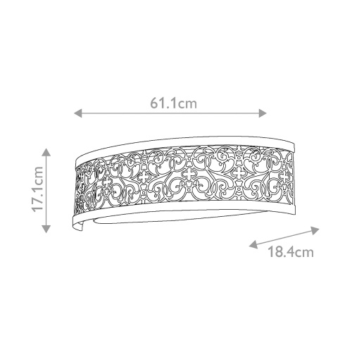 Бра Feiss, Арт. FE-ARABESQUE2 фото 2 Бра Feiss, Арт. FE-ARABESQUE2 фото 2