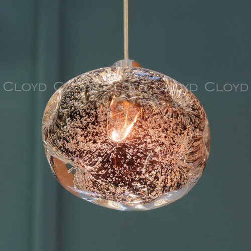 Подвесной светильник Cloyd VOCAL P1 / хром - розовое стекло (арт.11346) фото 3 Подвесной светильник Cloyd VOCAL P1 / хром - розовое стекло (арт.11346) фото 3