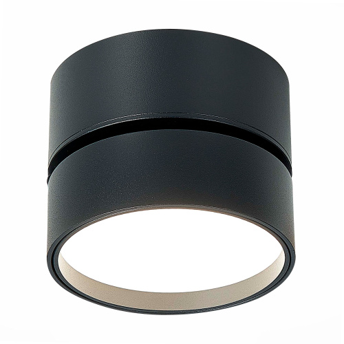 ST651.442.14 Светильник потолочный поворотный Черный LED 1*14W 4000K 1 100Lm Ra>90 120° IP20 D105xH8 Накладные светильники фото 3