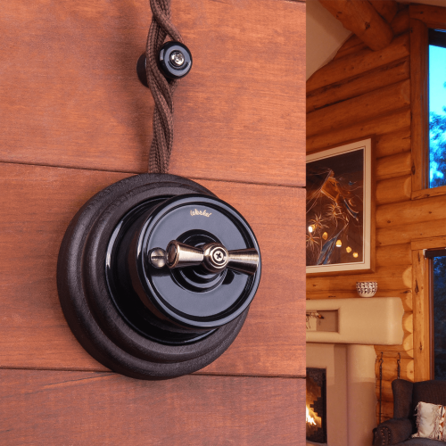 Ретро кабель витой  3х1,5 коричневый 50 м W6453514 фото 2