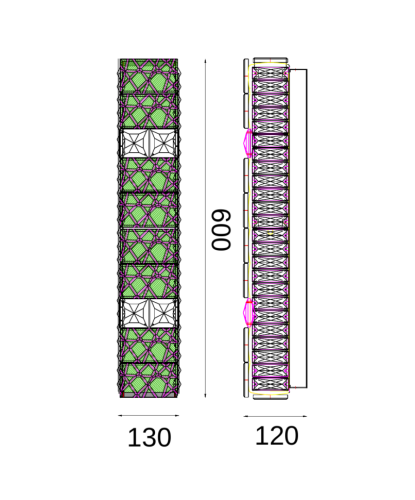 Бра Ravissement Gold FL1057-3W фото 5