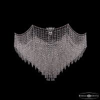Потолочный светильник хрустальный 77071/95 Ni Bohemia Ivele Crystal (Богемия Ивеле Кристалл)