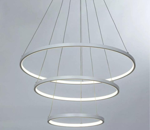 Люстра подвесная Alfa Light F0424-13 400+600+800mm gray