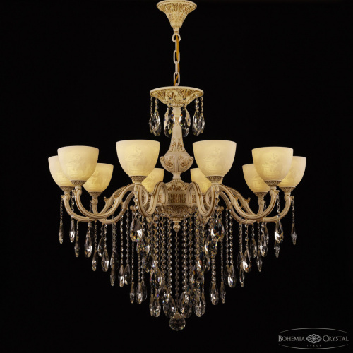 Люстра с хрустальными подвесками AL78101/10/300 B WMG P1 U Pair Bohemia Ivele Crystal (Богемия Ивеле Кристалл) фото 2