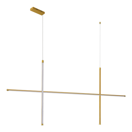 SL6207.203.50 Светильник подвесной ST-Luce Матовое золото LED 1*50W 3000K RETICO фото 4