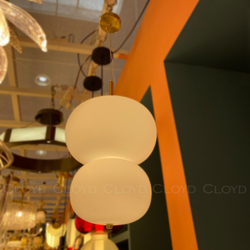 Подвесной светильник Cloyd AVOGADRO-A P2 / Ø35 см - латунь (арт.11430) фото 2