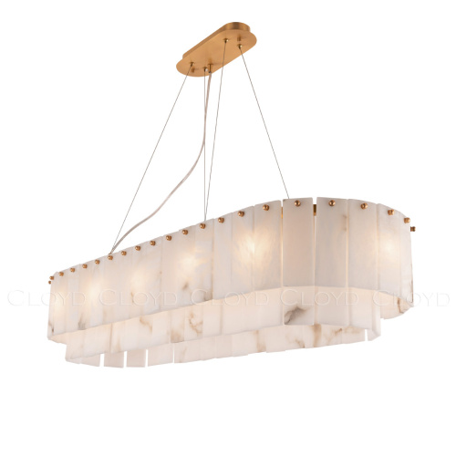 Люстра Cloyd HERCULANUM-A C10 / шир. 100 см - алебастр - латунь (арт.11158) фото 3 Люстра Cloyd HERCULANUM-A C10 / шир. 100 см - алебастр - латунь (арт.11158) фото 3