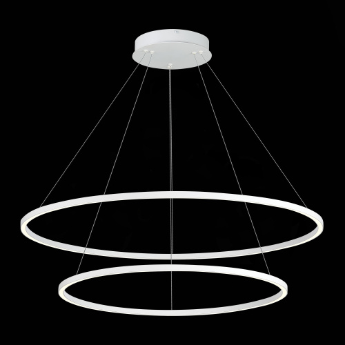 ST605.503.91 Cветильник подвесной SMART ST-Luce Белый/Белый LED 1*91W 2800-6500K AURA