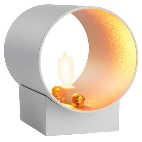 Светильник настенный Feron ML1750 Glow G9,15W, 230V белый + золото IP20 фото 2